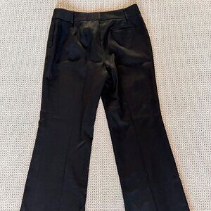 J. Crew Favorite Fit Black Wool Pants (with soft inside) - Size 8